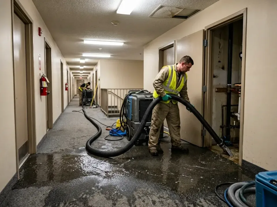 multi-unit-apartment-hallway-f-005 — frequently asked questions, Emergency Burst Pipe Water Extraction & Removal in Premont,…